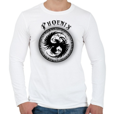 PRINTFASHION phoenix - Férfi hosszú ujjú póló - Fehér