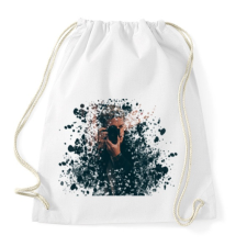 PRINTFASHION photographer-desintegrated2 - Sportzsák, Tornazsák - Fehér tornazsák