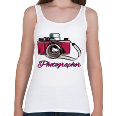 PRINTFASHION photographer - Női atléta - Fehér