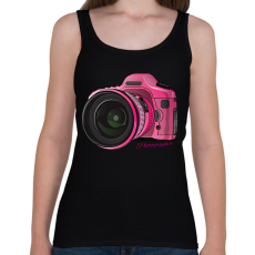 PRINTFASHION photographer - Női atléta - Fekete