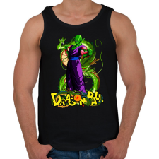 PRINTFASHION piccolo - Férfi atléta - Fekete atléta, trikó