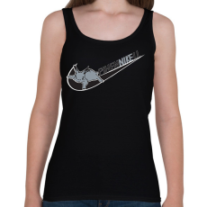 PRINTFASHION pihennikell - Női atléta - Fekete