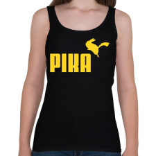 PRINTFASHION PIKA - Női atléta - Fekete női trikó