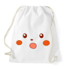 PRINTFASHION Pikachu meme - Sportzsák, Tornazsák - Fehér