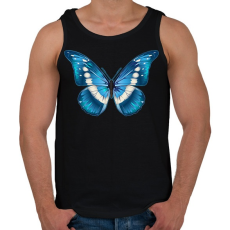PRINTFASHION Pillangó - Férfi atléta - Fekete