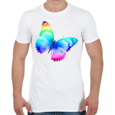 PRINTFASHION Pillangó - Férfi póló - Fehér férfi póló