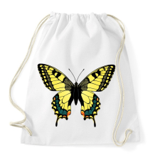 PRINTFASHION Pillangó - Sportzsák, Tornazsák - Fehér tornazsák