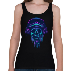 PRINTFASHION Pilóta zombi - Női atléta - Fekete