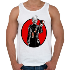 PRINTFASHION Pinhead - Férfi atléta - Fehér