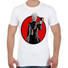 PRINTFASHION Pinhead - Férfi póló - Fehér férfi póló