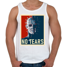 PRINTFASHION Pinhead No tearas - Férfi atléta - Fehér atléta, trikó