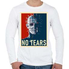 PRINTFASHION Pinhead No tearas - Férfi hosszú ujjú póló - Fehér