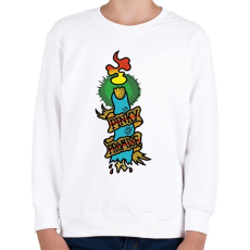 PRINTFASHION Pinky Promise - Gyerek pulóver - Fehér