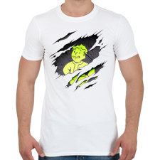 PRINTFASHION Pipboy - Férfi póló - Fehér férfi póló