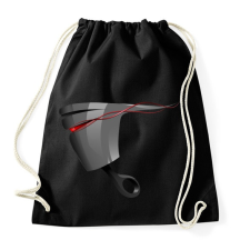 PRINTFASHION Piston - Sportzsák, Tornazsák - Fekete tornazsák