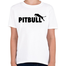 PRINTFASHION Pitbull paródia - Gyerek póló - Fehér gyerek póló