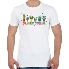 PRINTFASHION Plant Pride - Férfi póló - Fehér férfi póló