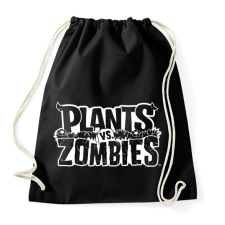 PRINTFASHION Plants vs Zombies - Sportzsák, Tornazsák - Fekete tornazsák
