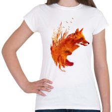 PRINTFASHION Plattensee fox - Női póló - Fehér női póló