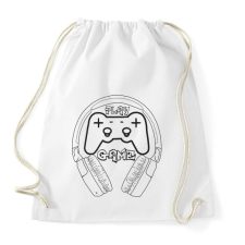 PRINTFASHION play game - Sportzsák, Tornazsák - Fehér tornazsák