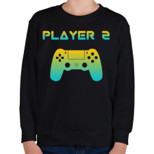 PRINTFASHION PLAYER 2 - Gyerek pulóver - Fekete gyerek pulóver, kardigán