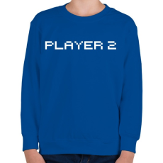 PRINTFASHION PLAYER 2 - Gyerek pulóver - Királykék