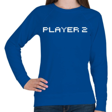 PRINTFASHION PLAYER 2 - Női pulóver - Királykék női pulóver, kardigán