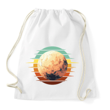 PRINTFASHION Plutó - Sportzsák, Tornazsák - Fehér tornazsák