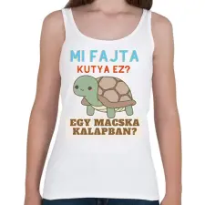PRINTFASHION png_20230309_223435_0000 - Női atléta - Fehér női trikó
