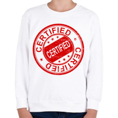 PRINTFASHION png_certified_52728 - Gyerek pulóver - Fehér