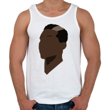 PRINTFASHION Pogba - Férfi atléta - Fehér atléta, trikó