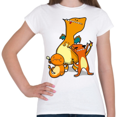 PRINTFASHION Pokemon Go - Női póló - Fehér