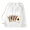 PRINTFASHION Póker - Sportzsák, Tornazsák - Fehér