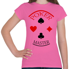 PRINTFASHION pokermaster_2 - Női póló - Rózsaszín női póló