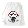PRINTFASHION pokermaster_3 - Sportzsák, Tornazsák - Fehér