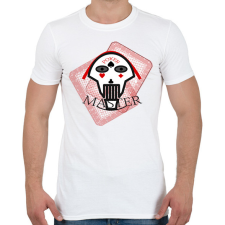 PRINTFASHION pokermaster_4 - Férfi póló - Fehér férfi póló