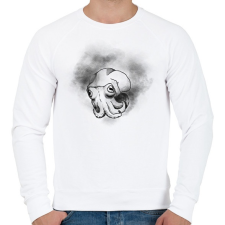 PRINTFASHION polip - Férfi pulóver - Fehér férfi pulóver, kardigán