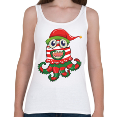 PRINTFASHION polip - Női atléta - Fehér
