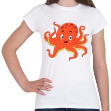 PRINTFASHION polip - Női póló - Fehér női póló