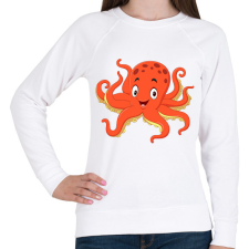 PRINTFASHION polip - Női pulóver - Fehér női pulóver, kardigán