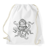 PRINTFASHION Polip - Sportzsák, Tornazsák - Fehér