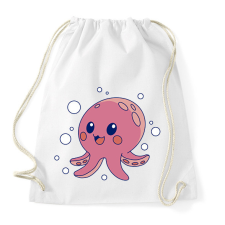 PRINTFASHION Polip - Sportzsák, Tornazsák - Fehér tornazsák