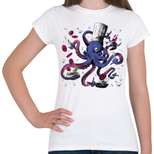 PRINTFASHION Polip szakács - Női póló - Fehér női póló