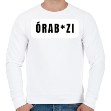 PRINTFASHION Póló óra imádóknak - Férfi pulóver - Fehér