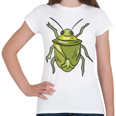 PRINTFASHION Poloska - Női póló - Fehér