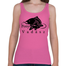 PRINTFASHION Ponty vadász - Női atléta - Rózsaszín