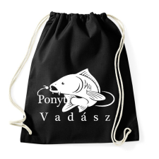 PRINTFASHION Ponyt vadászó - Sportzsák, Tornazsák - Fekete tornazsák