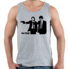 PRINTFASHION Ponyveregény - Férfi atléta - Sport szürke