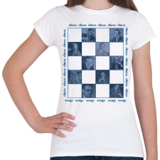 PRINTFASHION Popular chess players - Női póló - Fehér női póló