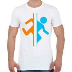 PRINTFASHION Portal - Férfi póló - Fehér